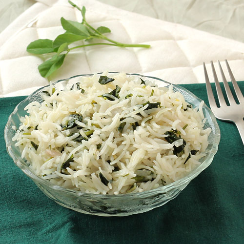 Healthy Fenugreek Pulao Recipe