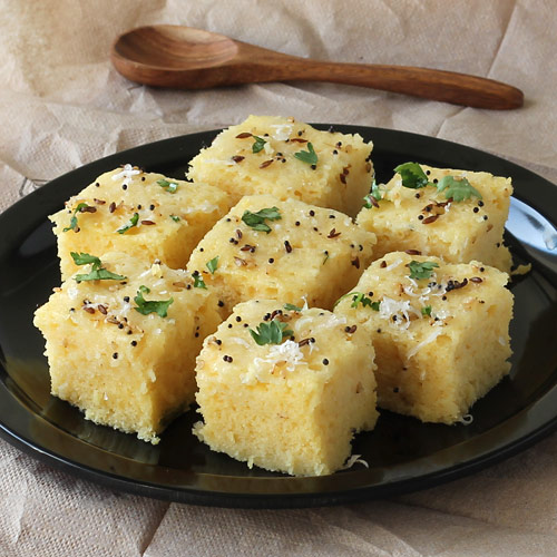 Image result for Dhokla
