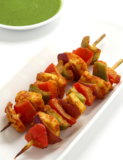 Paneer Tikka in Oven Recipe