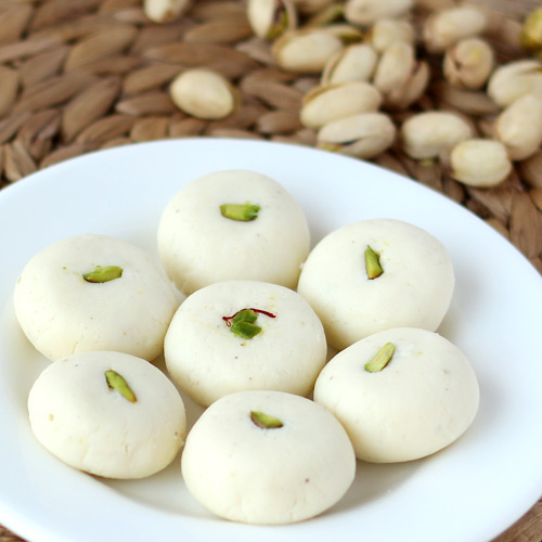 Sandesh Recipe with Step by Step Photos - Bengali Sweet Sondesh