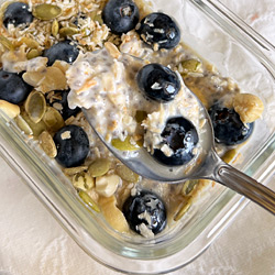 Blueberry Overnight Oats