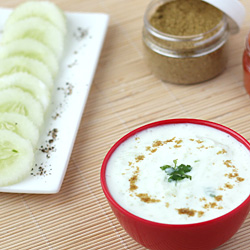 Mini Raita Mint Raita Recipe With Step By STep Photos - How to Make Pudina Raita