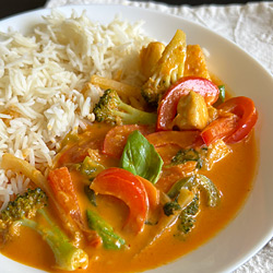 Thai Red Curry with Tofu