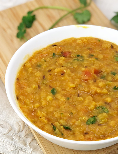 Red Lentil Curry (How to make Masoor Dal)