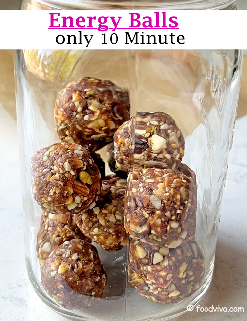 Date Energy Balls How to make energy balls with nuts, seeds and dates