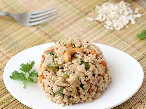 Healthy Oats Upma for Kids