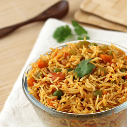 One Pot Masala Vegetable Rice Recipe