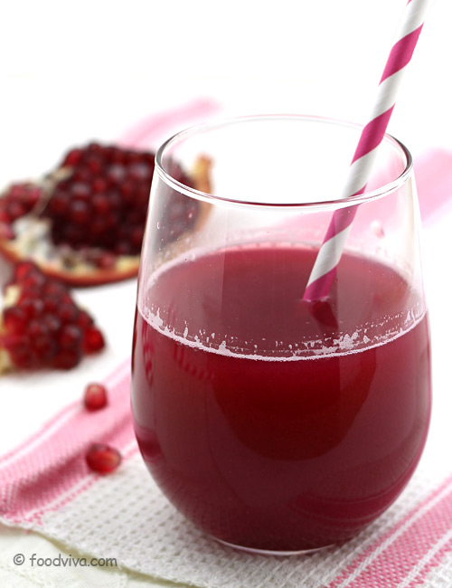 Fresh pomegranate outlet juice benefits