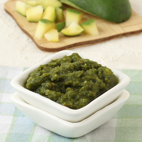 Instant Chutney of Raw Green Mango