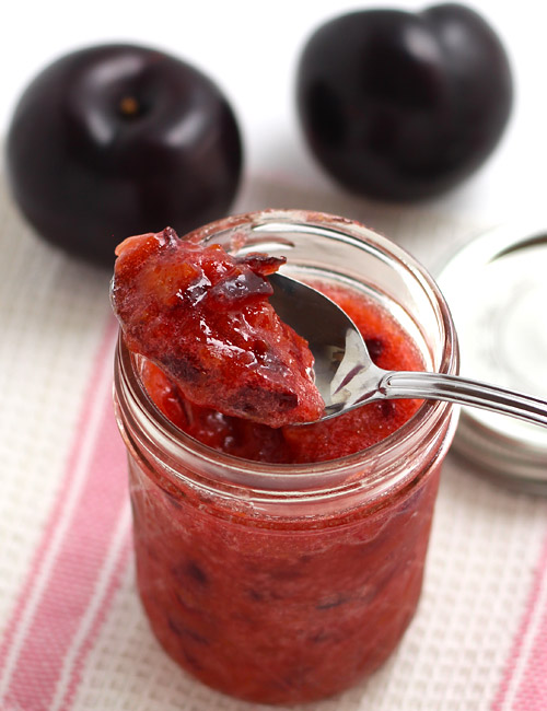 Freezer Plum Jam with Pectin