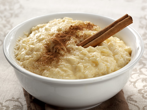 Brown rice pudding