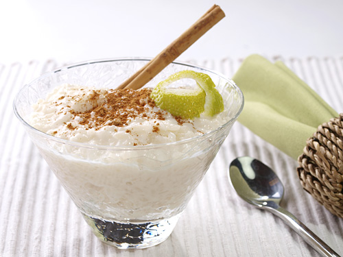 Coconut Rice Pudding - Recipe of Rice Pudding with Coconut Milk