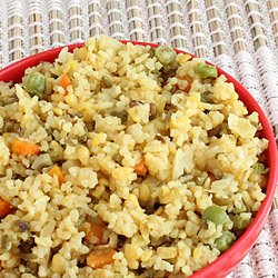 Vegetable Khichdi