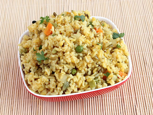 Vegetable Khichdi