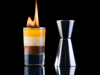 Flaming B 52 Shot Drink Recipe Easy Safe And Fun To Drink Cocktail