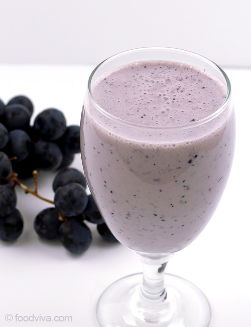 Banana and Grape Smoothie