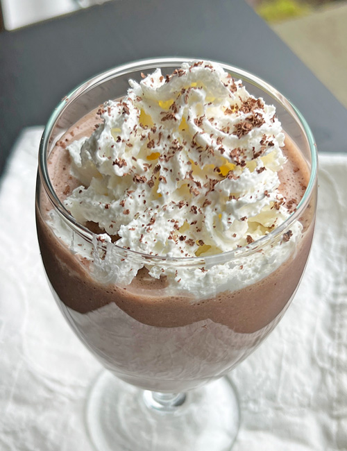 How to make a chocolate deals smoothie