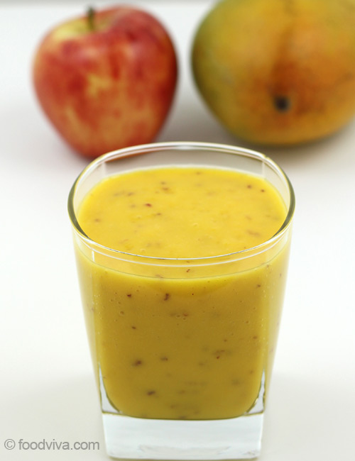 Easy Mango Apple Smoothie