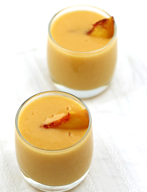 Peach Smoothie Recipe with Yogurt