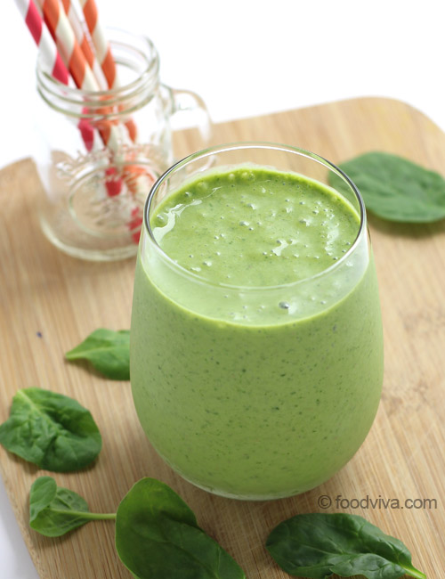 Banana And Spinach Smoothie Weight Loss Recipe - Banana Poster