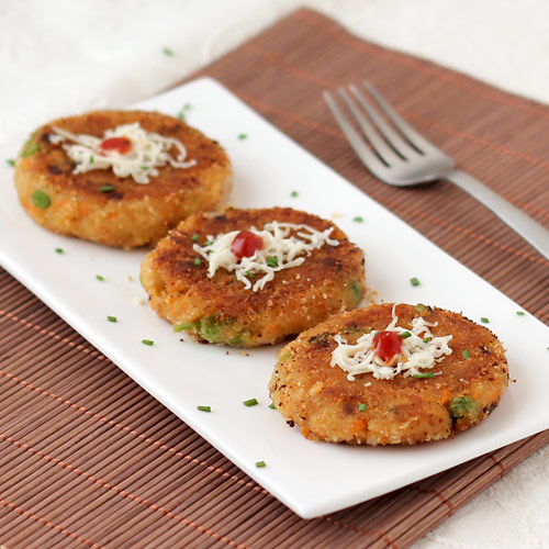 Bread Cutlet Indian Style