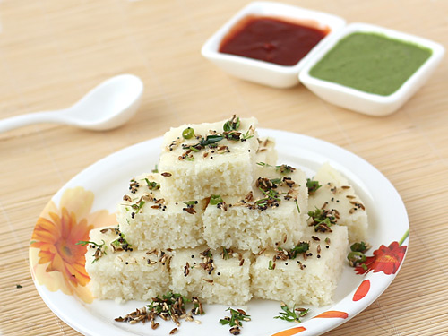 Sandwich Dhokla Recipe, How To Make Sandwich Dhokla » Maayeka