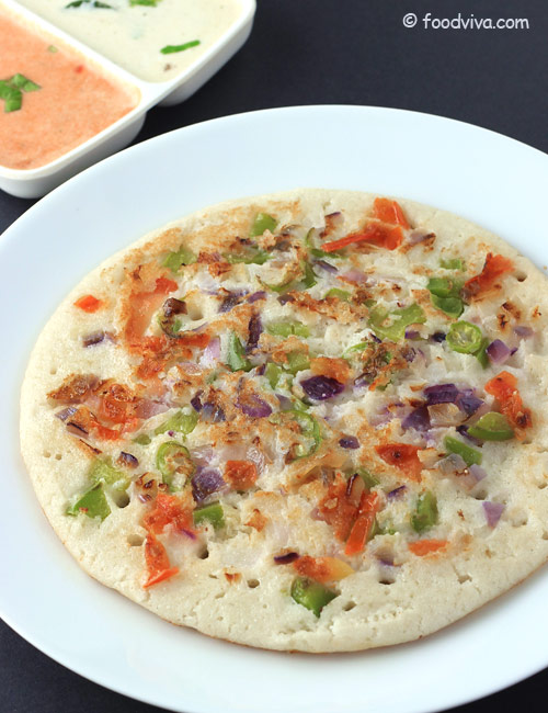 Suji Uttapam Recipe