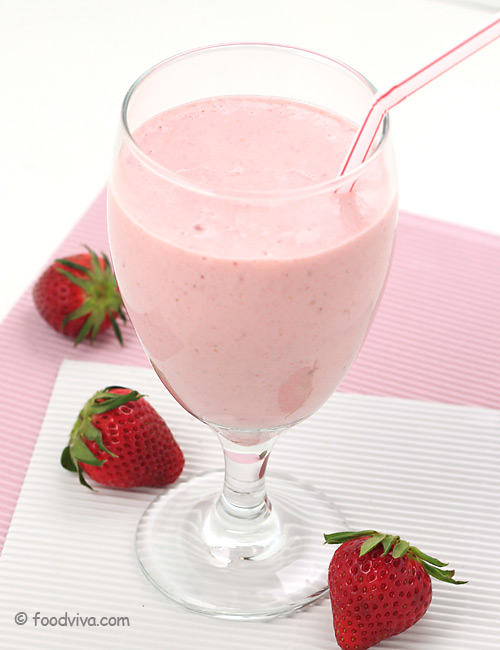 Strawberry Milkshake Recipe