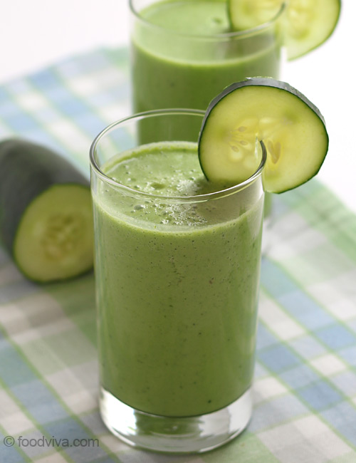 Cucumber Apple Smoothie 