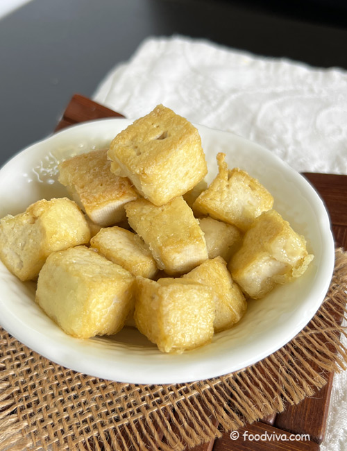 pan fried crispy tofu method